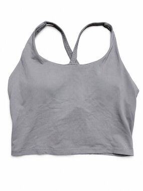 HALARA Gray Crop Yoga Top Bra